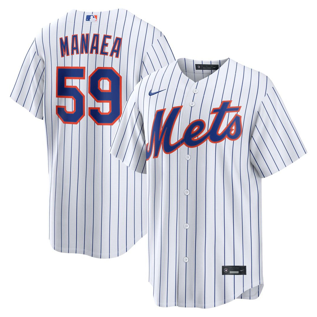 New York Mets Sean Manaea Home Replica Jersey | White