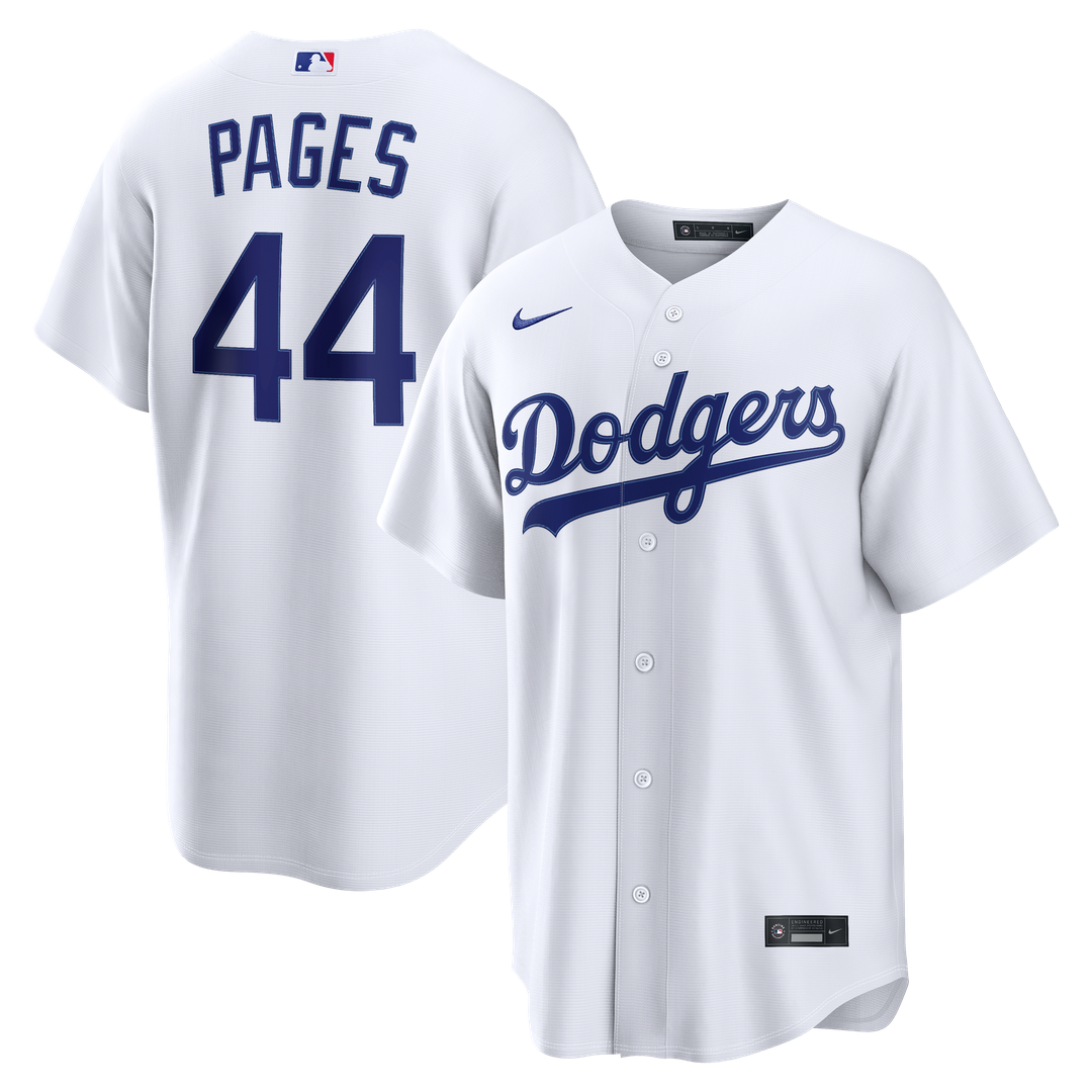 Los Angeles Dodgers Andy Pages Home Replica Jersey | White