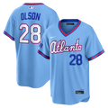 Atlanta Braves Matt Olson 2026 City Connect Stadium Jersey | Powder Blue