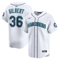 Seattle Mariners Logan Gilbert Home Limited Jersey | White