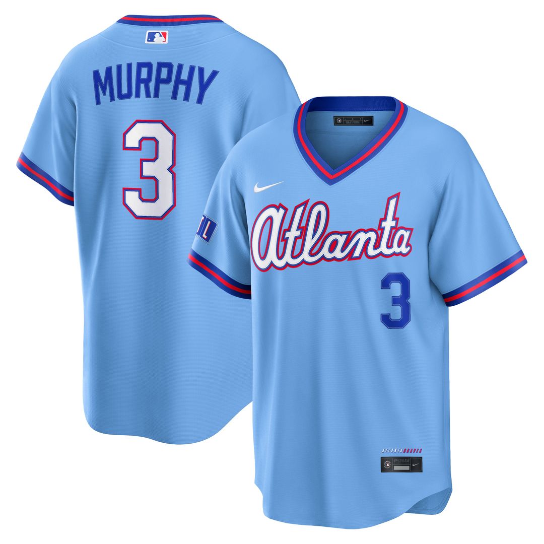 Atlanta Braves Dale Murphy 2026 City Connect Stadium Jersey | Powder Blue