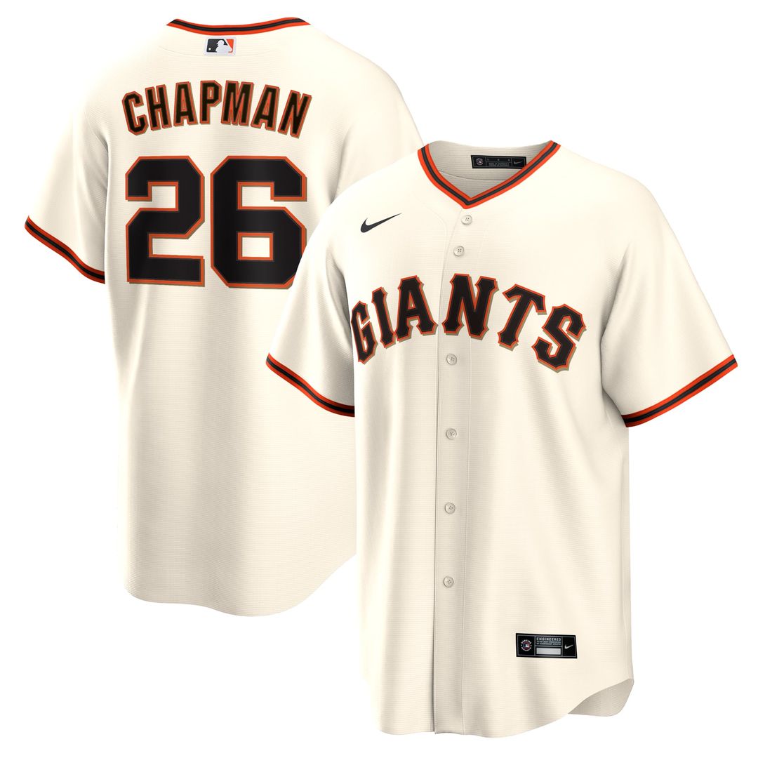 San Francisco Giants Matt Chapman Home Replica Jersey | Cream