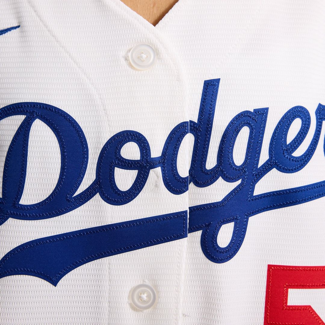 Los Angeles Dodgers Mookie Betts Women's Home Stadium Jersey | White