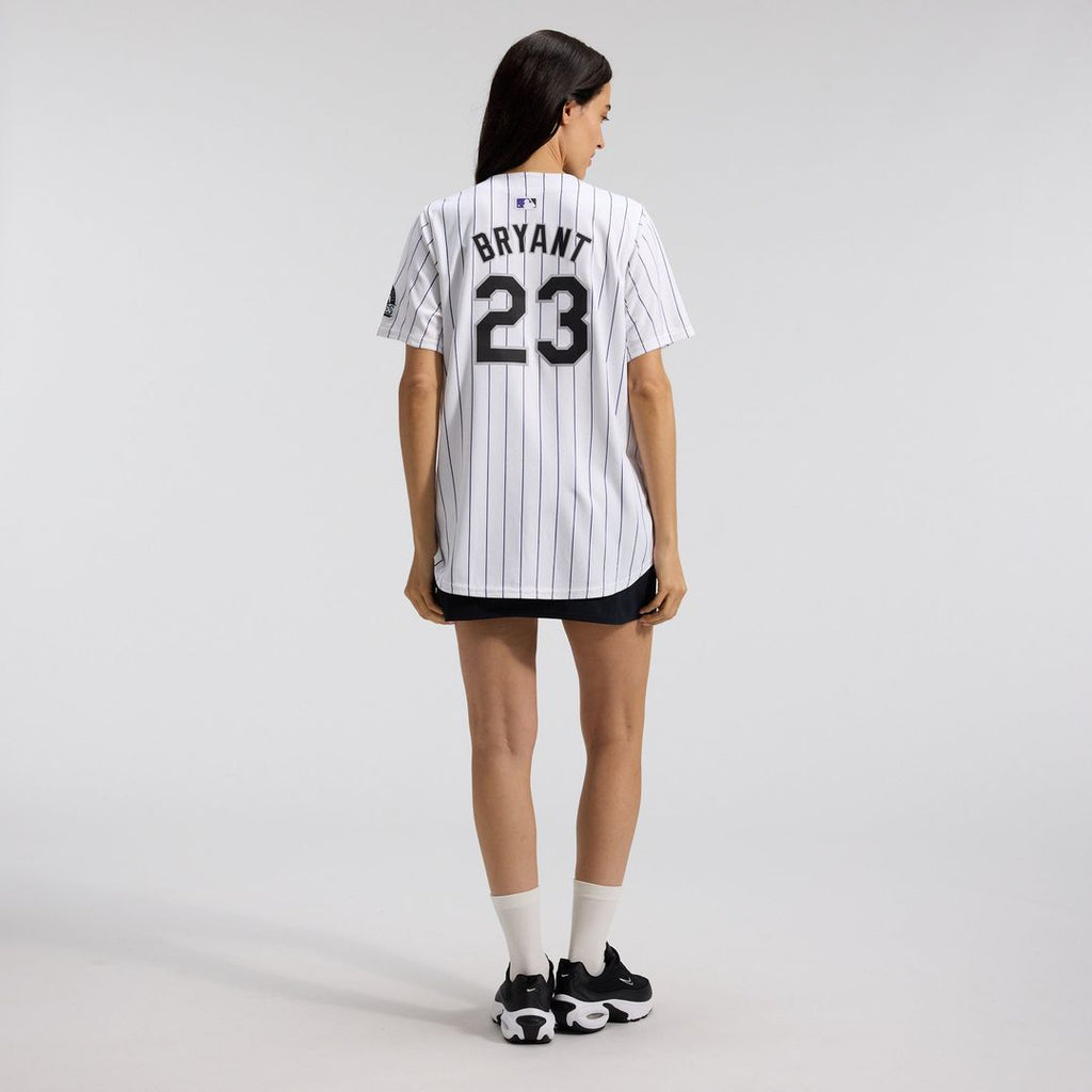Colorado Rockies Kris Bryant Women's Home Limited Jersey | White