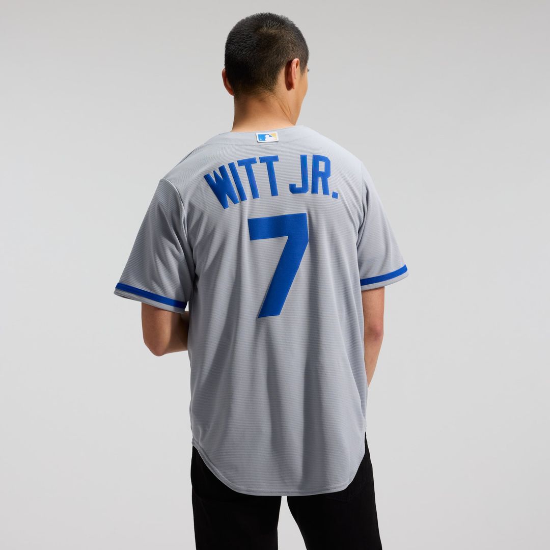 Kansas City Royals Bobby Witt Jr. Alternate 2 Replica Jersey | Rush Blue