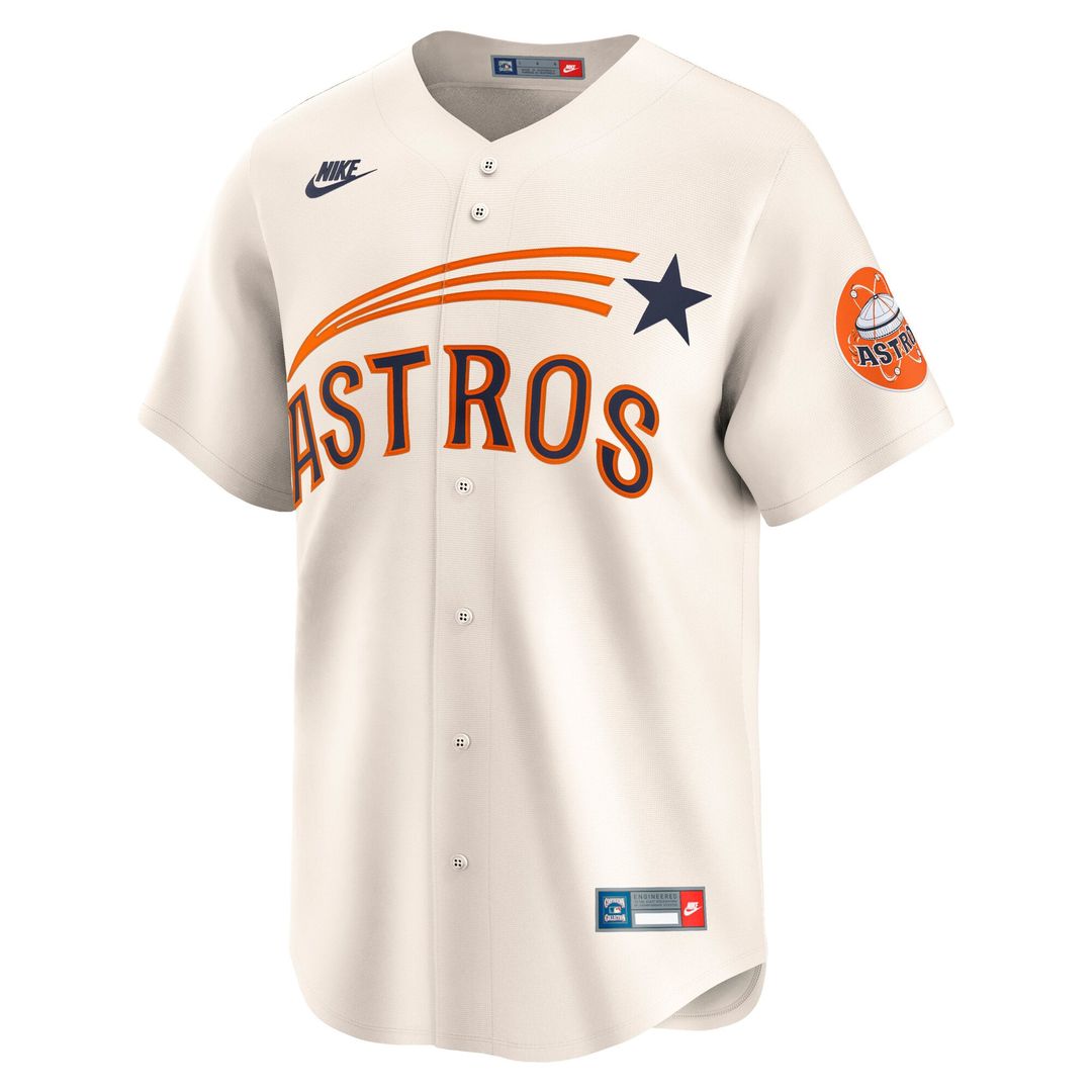 Houston Astros Cooperstown Limited Jersey | Cream