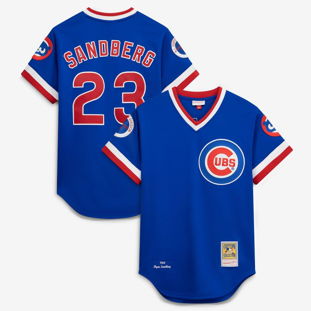Chicago Cubs Ryne Sandberg 1984 Throwback Authentic Jersey | Royal
