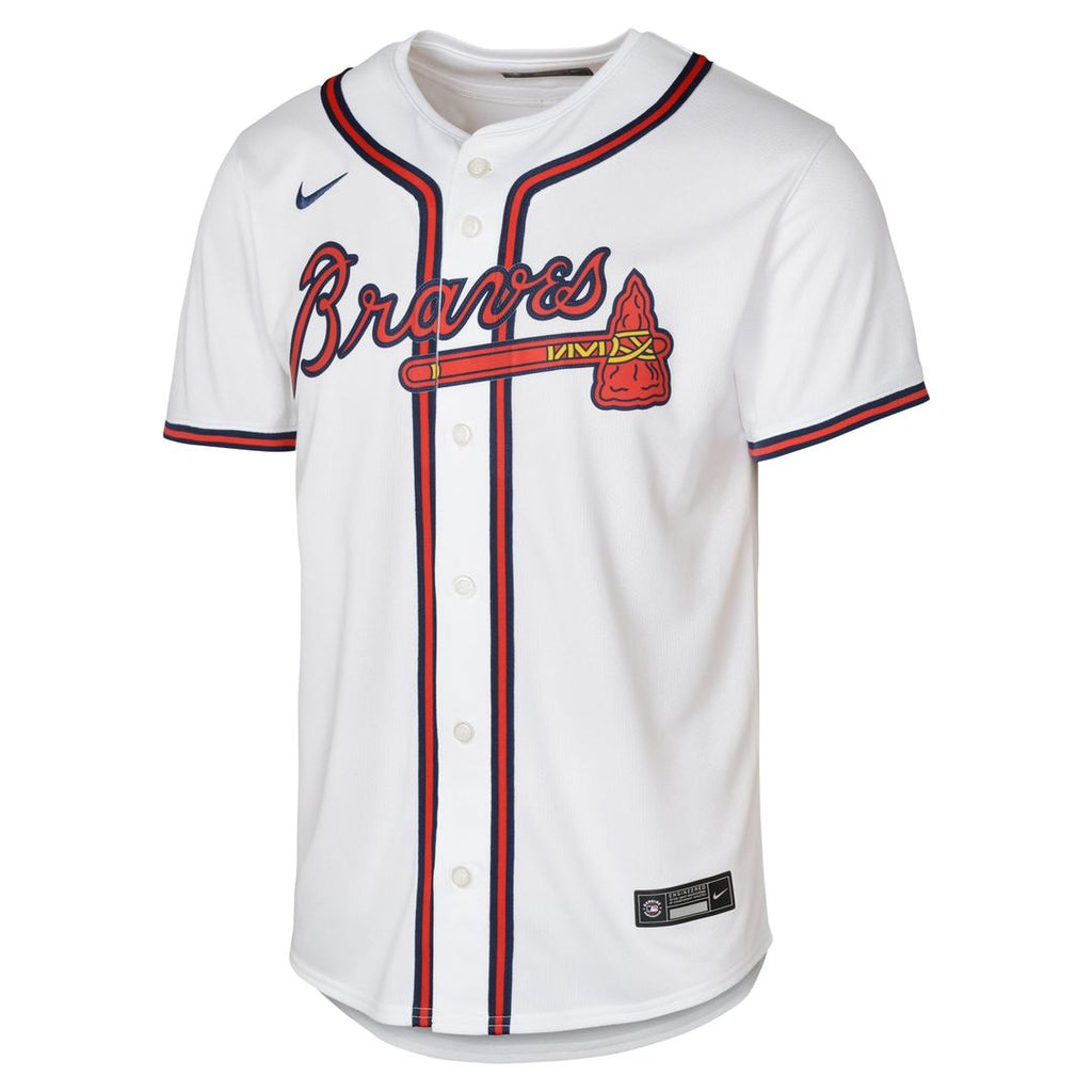 Atlanta Braves Matt Olson Youth Home Limited Jersey | White