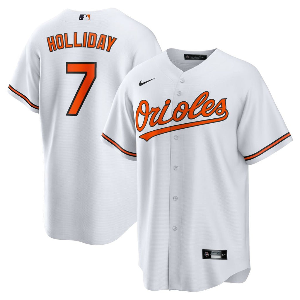 Baltimore Orioles Jackson Holliday Home Replica Jersey | White