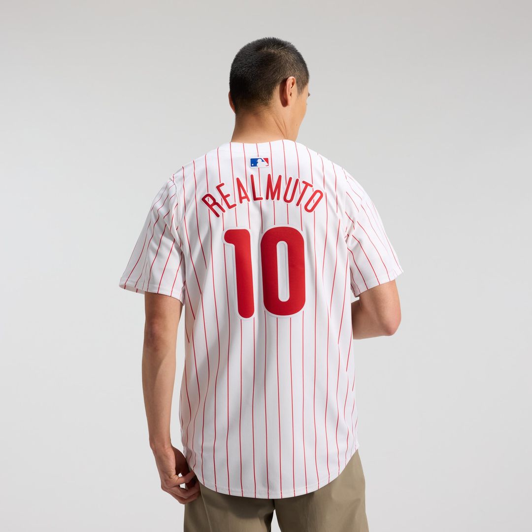 Philadelphia Phillies J.T. Realmuto Home Limited Jersey | White