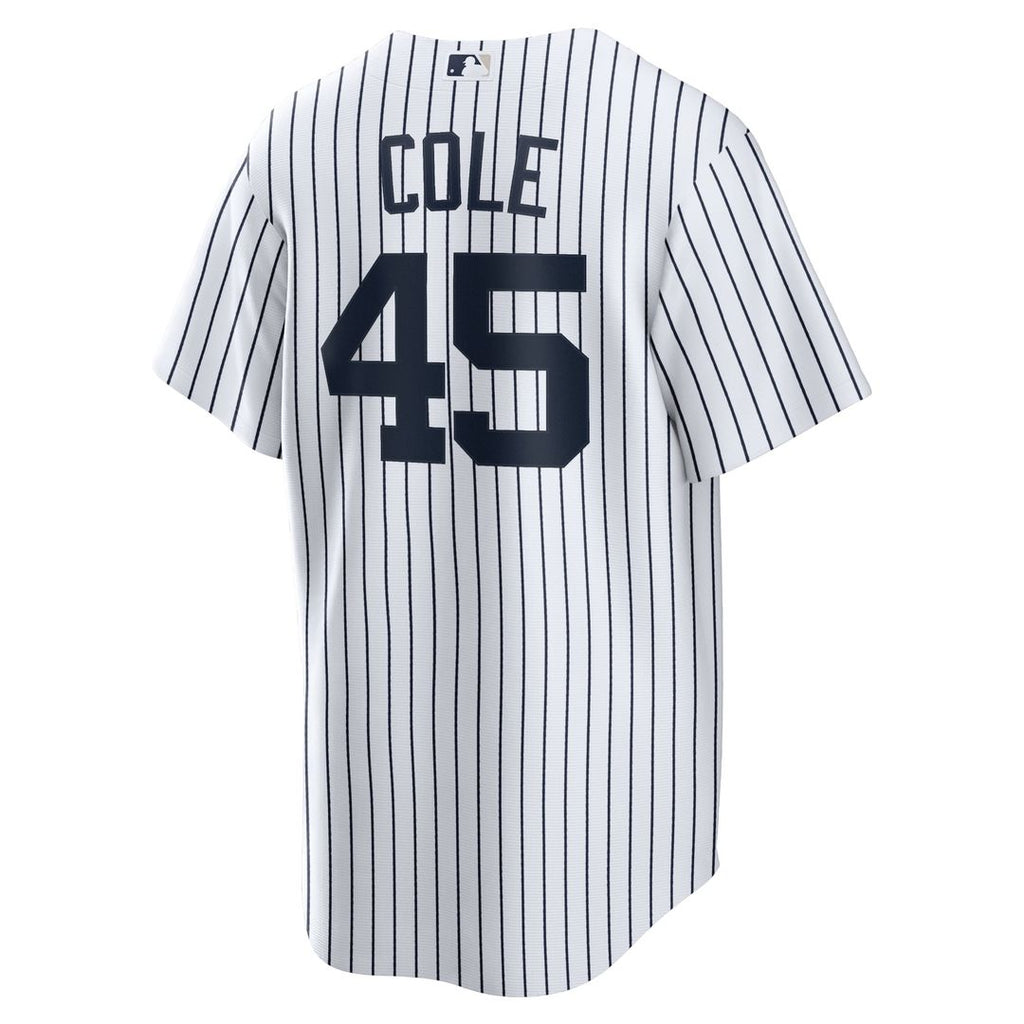 New York Yankees Gerrit Cole Home Replica Player Name Jersey | White