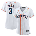 Houston Astros Jeremy Peña Women's Home Replica Jersey | White