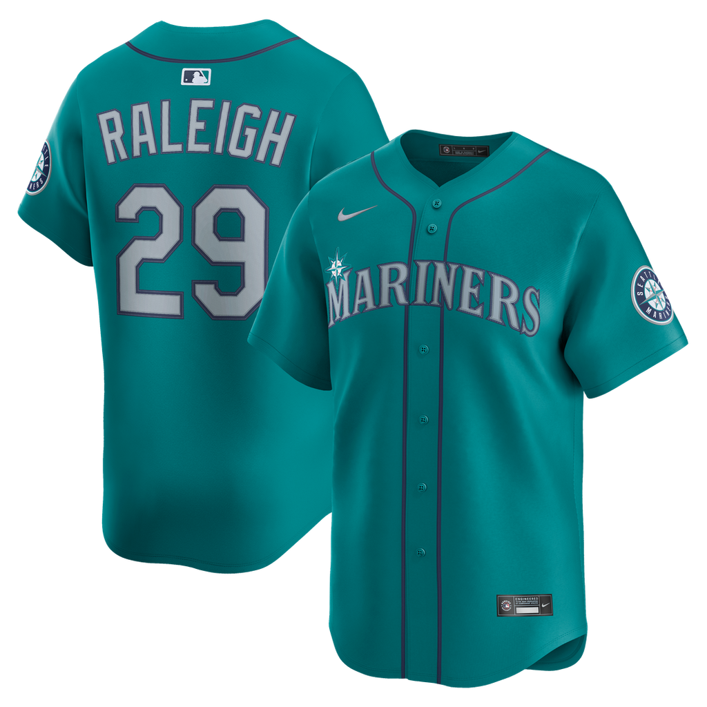 Seattle Mariners Cal Raleigh Alternate Limited Jersey | Teal