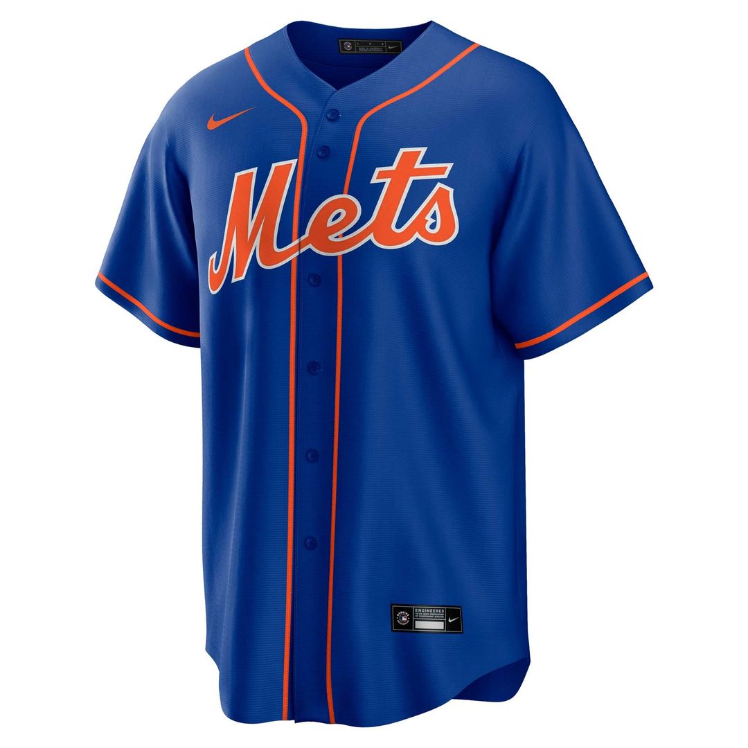 New York Mets Darryl Strawberry Alternate Replica Jersey | Royal