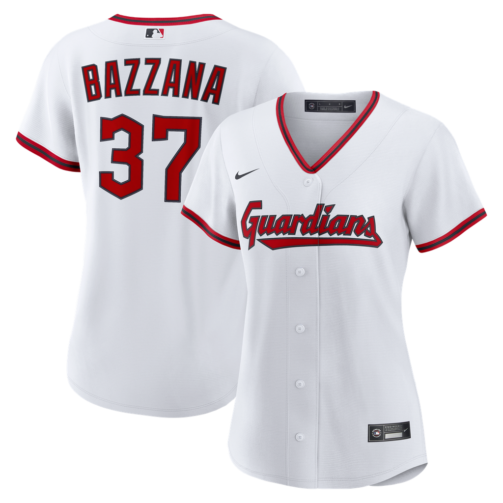 Cleveland Guardians Travis Bazzana Women's Home Replica Jersey | White
