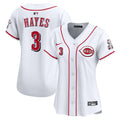 Cincinnati Reds Ke'Bryan Hayes Women's Home Limited Jersey | White