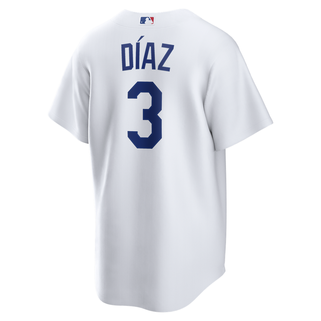 Los Angeles Dodgers Edwin Díaz Home Replica Jersey | White