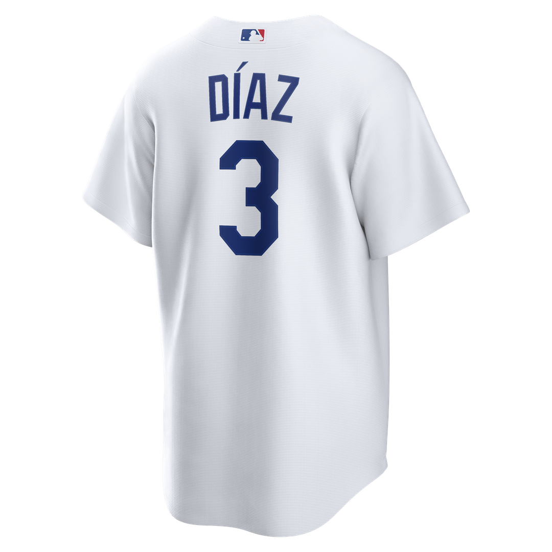 Los Angeles Dodgers Edwin Díaz Home Replica Jersey | White