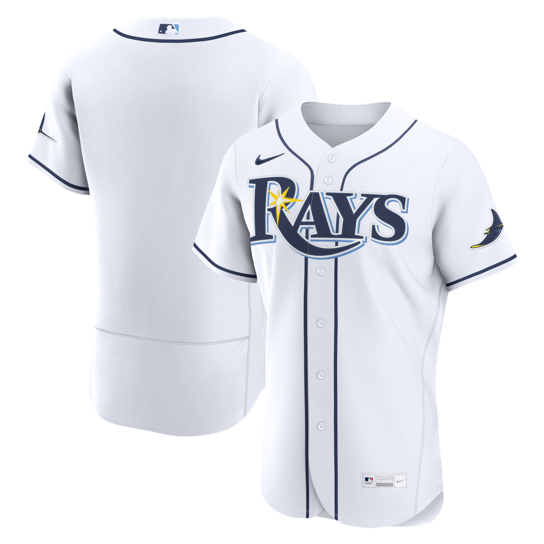 Tampa Bay Rays Home Authentic Jersey | White