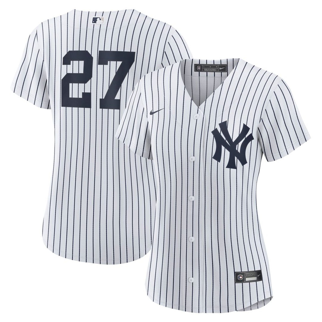 New York Yankees Giancarlo Stanton Women's Home Replica Jersey | White