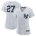 New York Yankees Giancarlo Stanton Women's Home Replica Jersey | White