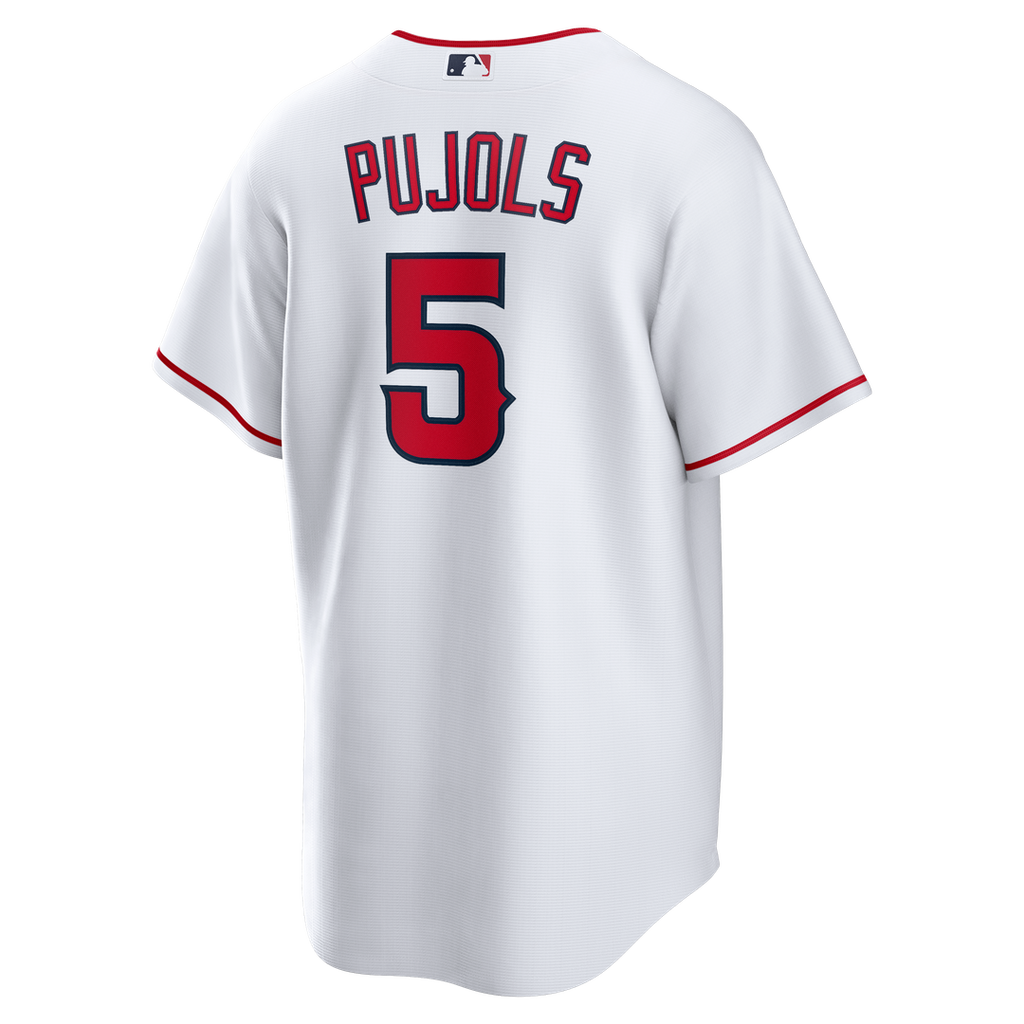 Los Angeles Angels Albert Pujols Home Retired Replica Jersey | White