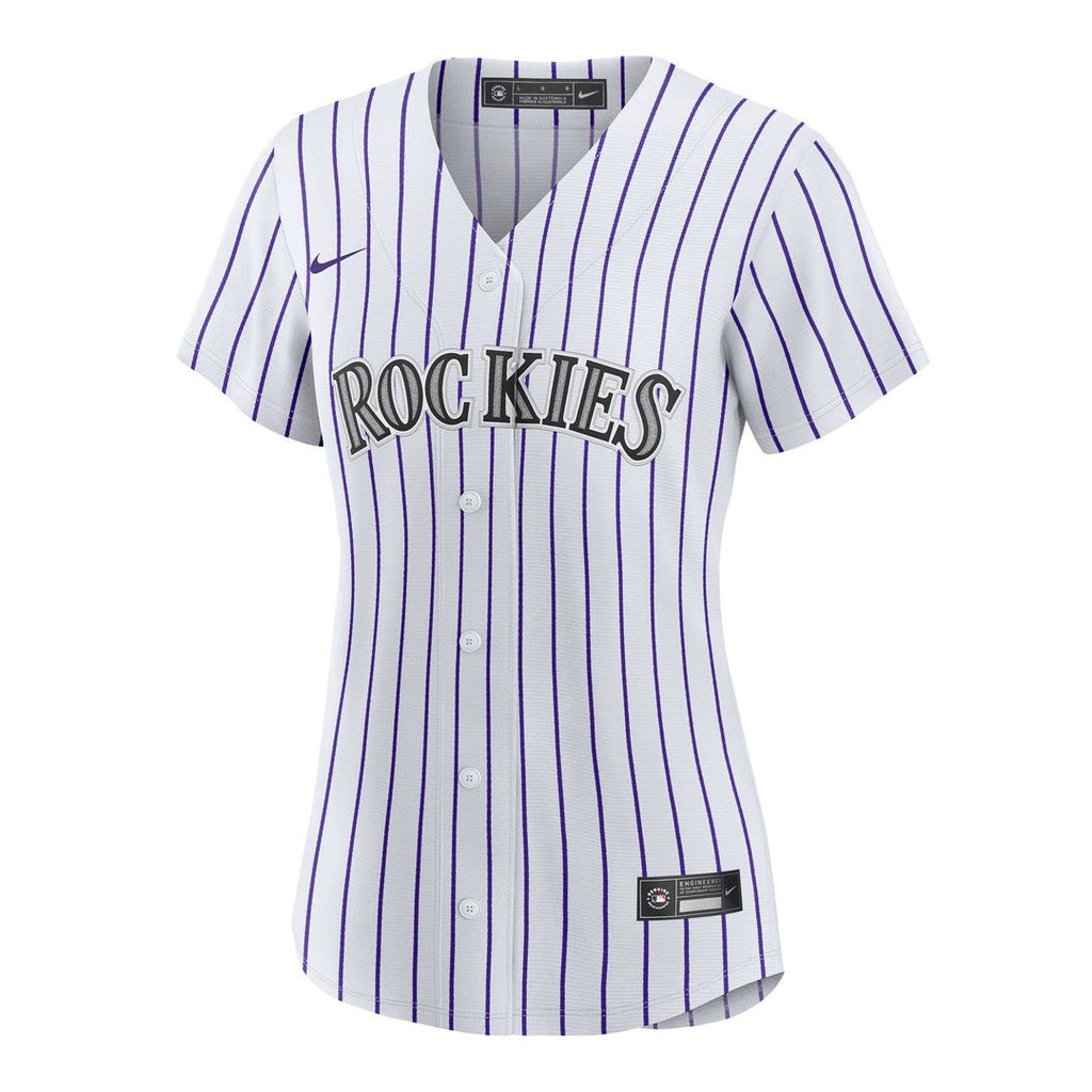 Colorado Rockies Ryan Ritter Women's Home Replica Jersey | White
