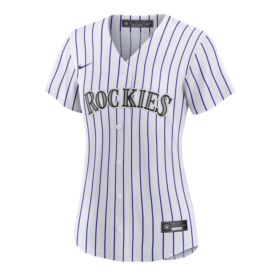 Colorado Rockies Ryan Ritter Women's Home Replica Jersey | White