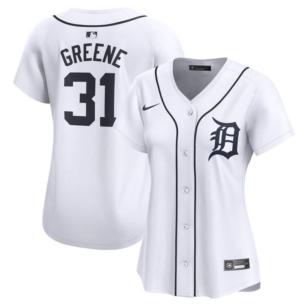 Detroit Tigers Riley Greene Women's Home Limited Jersey | White
