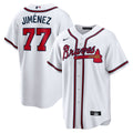 Atlanta Braves Joe Jiménez Home Replica Jersey | White