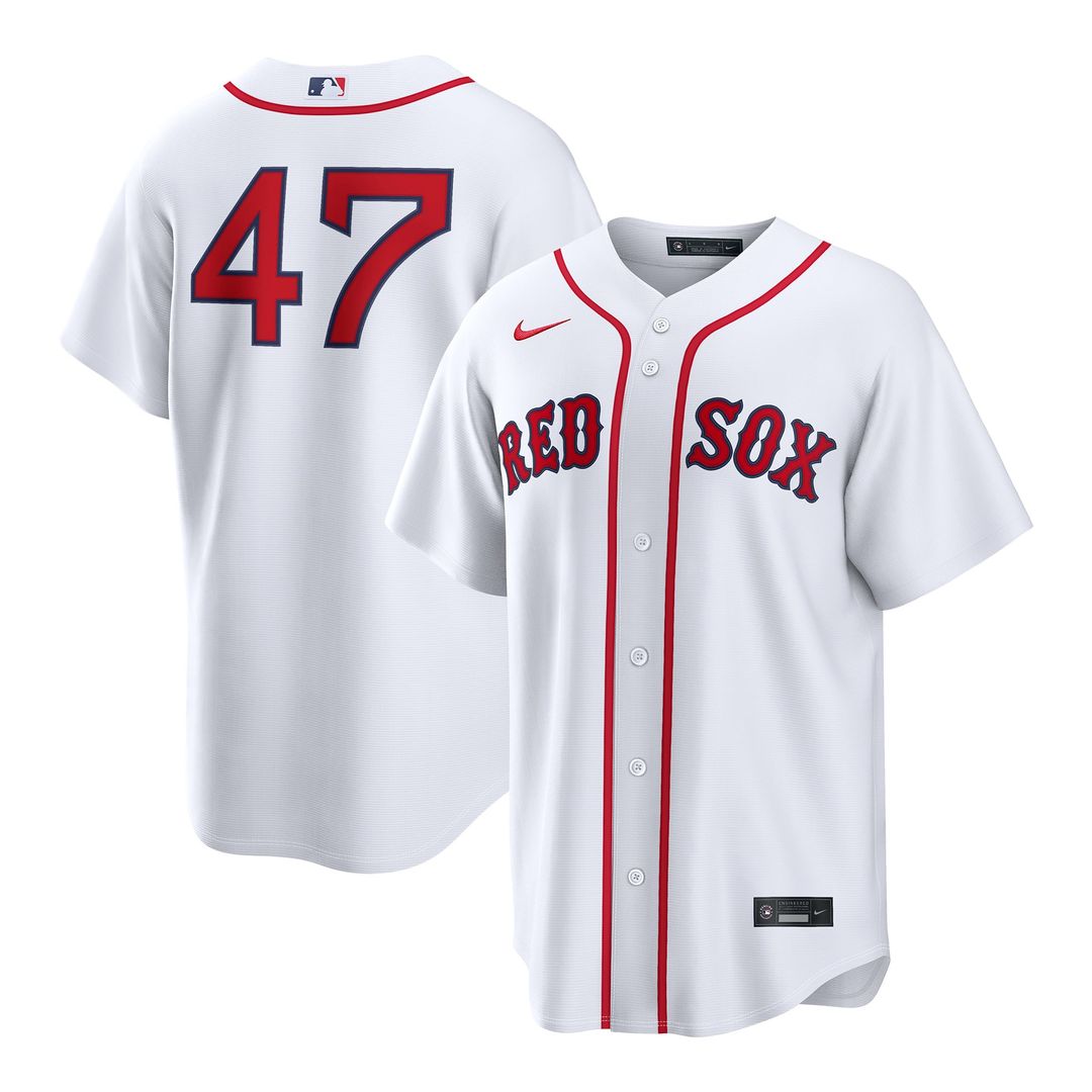 Boston Red Sox Jovani Moran Home Replica Jersey | White