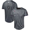 New York Mets Brandon Nimmo Youth 2024 City Connect Limited Jersey | Graphite