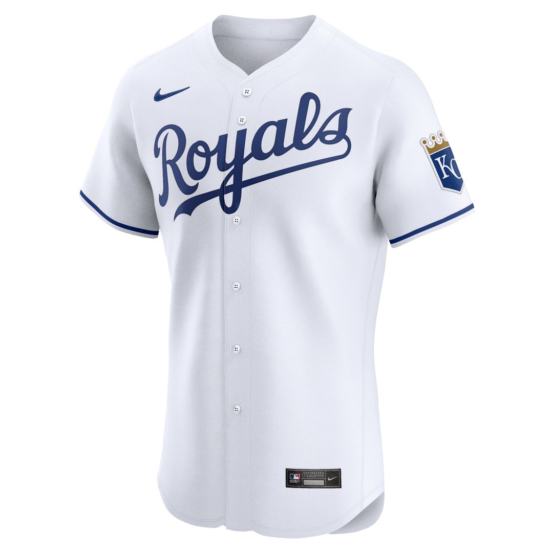 Kansas City Royals Home Elite Jersey | White