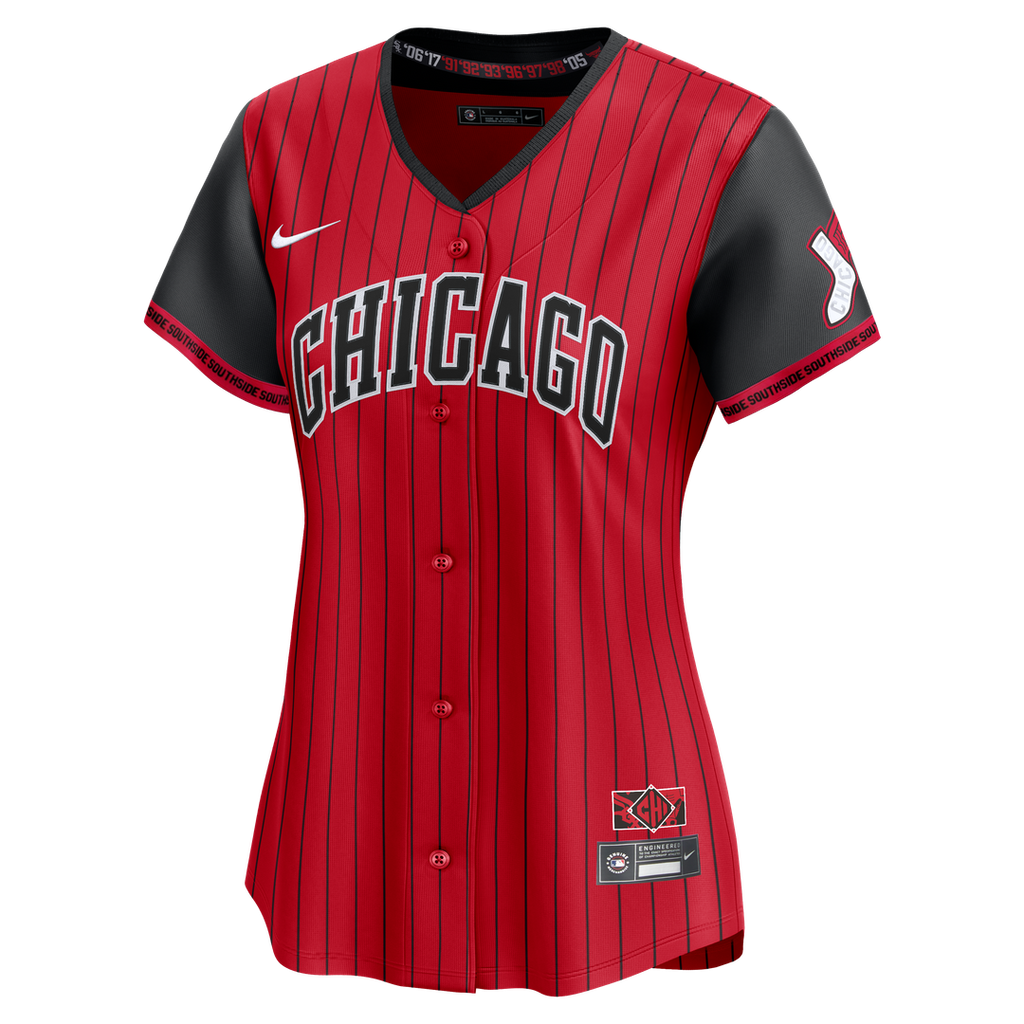 Chicago White Sox Women's 2025 City Connect Limited Jersey | Red/Black