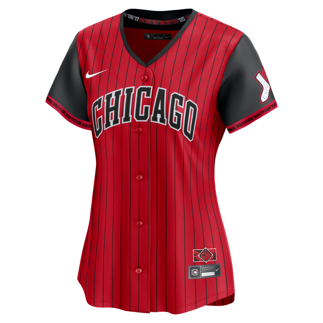 Chicago White Sox Women's 2025 City Connect Limited Jersey | Red/Black