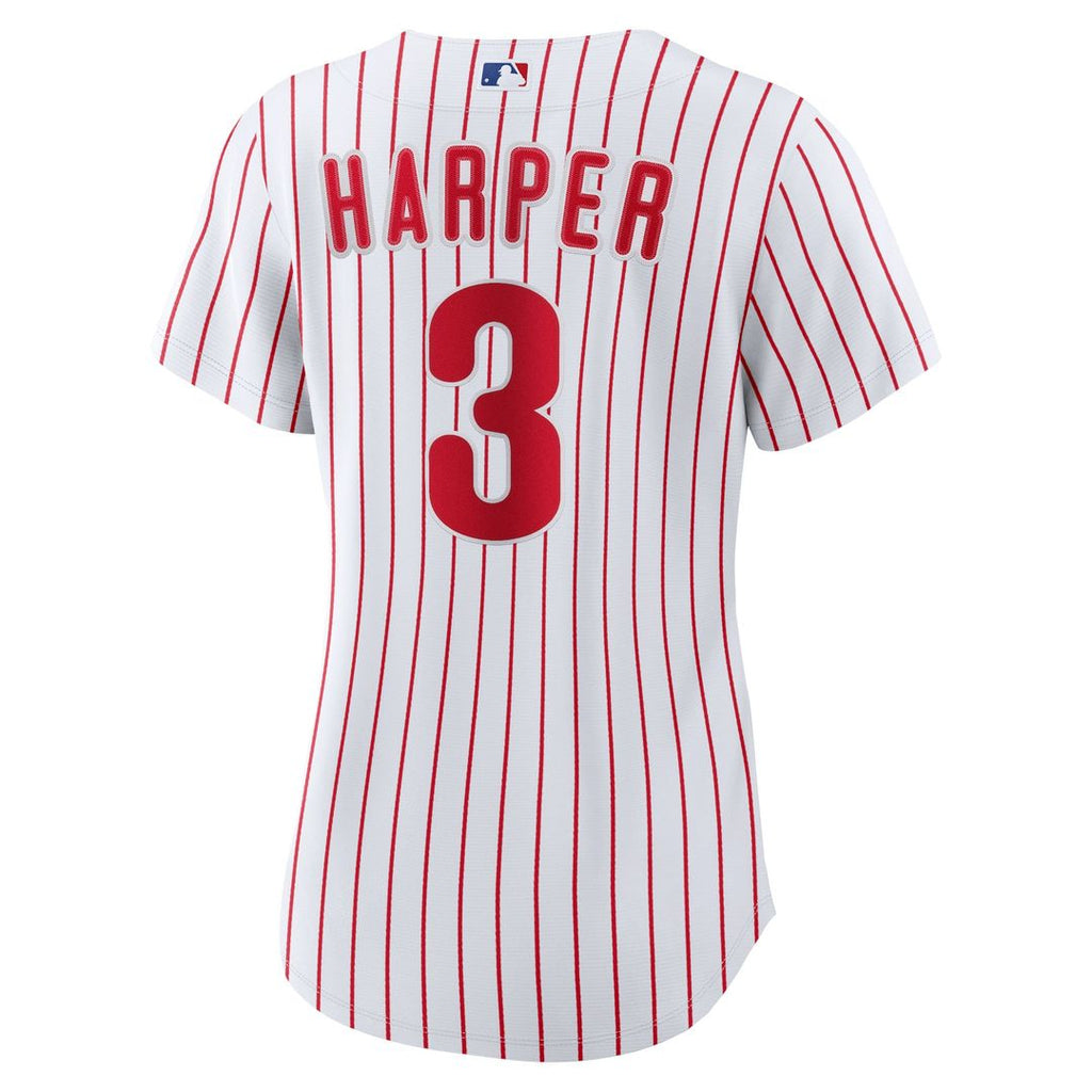 Philadelphia Phillies Bryce Harper Women's Home Replica Jersey | White