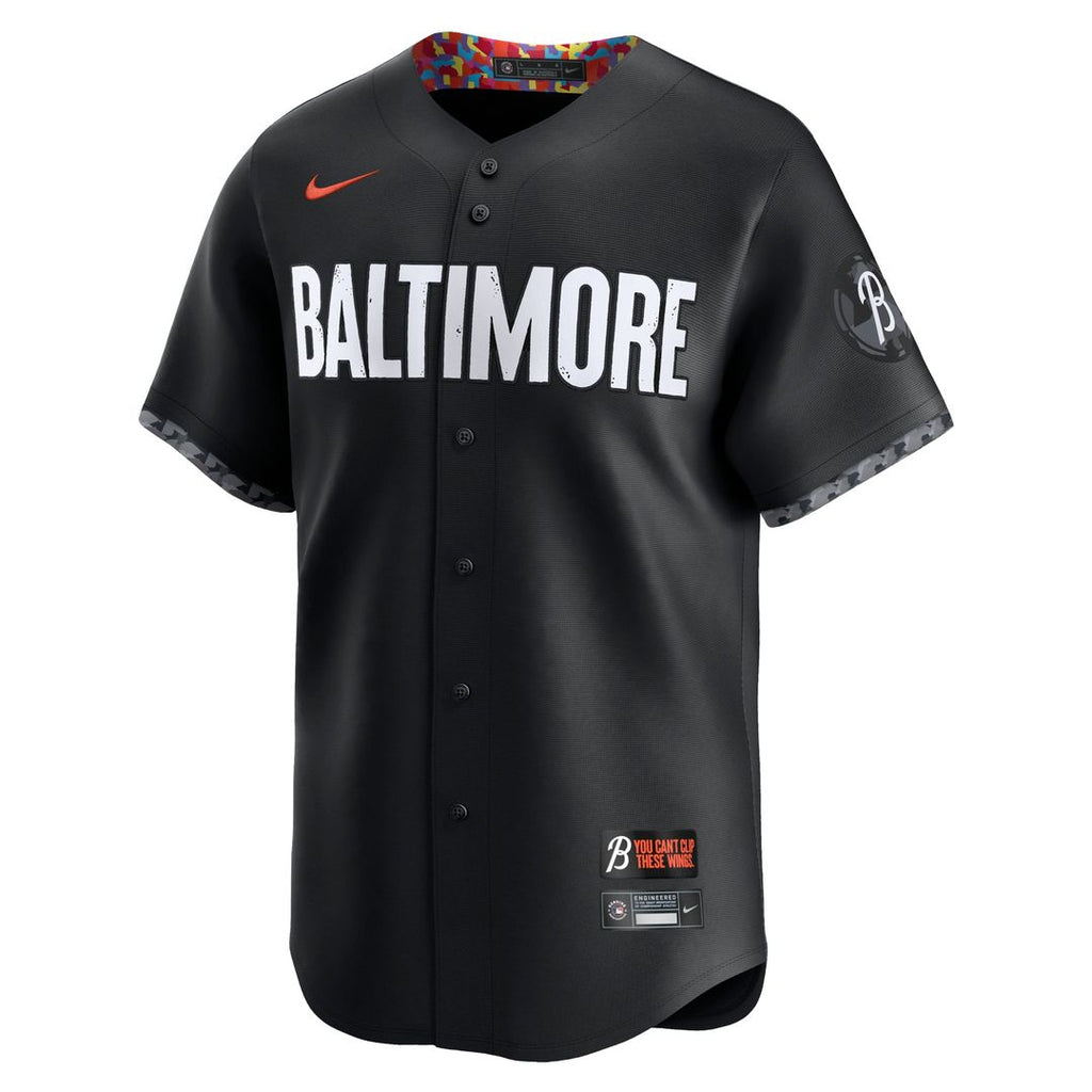 Baltimore Orioles Adley Rutschman City Connect Limited Jersey | Black