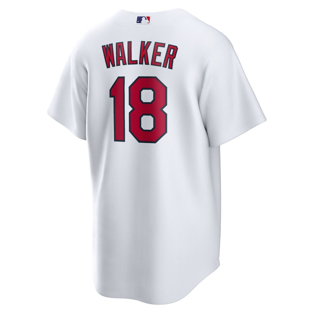 St. Louis Cardinals Jordan Walker Home Official Replica Jersey | White