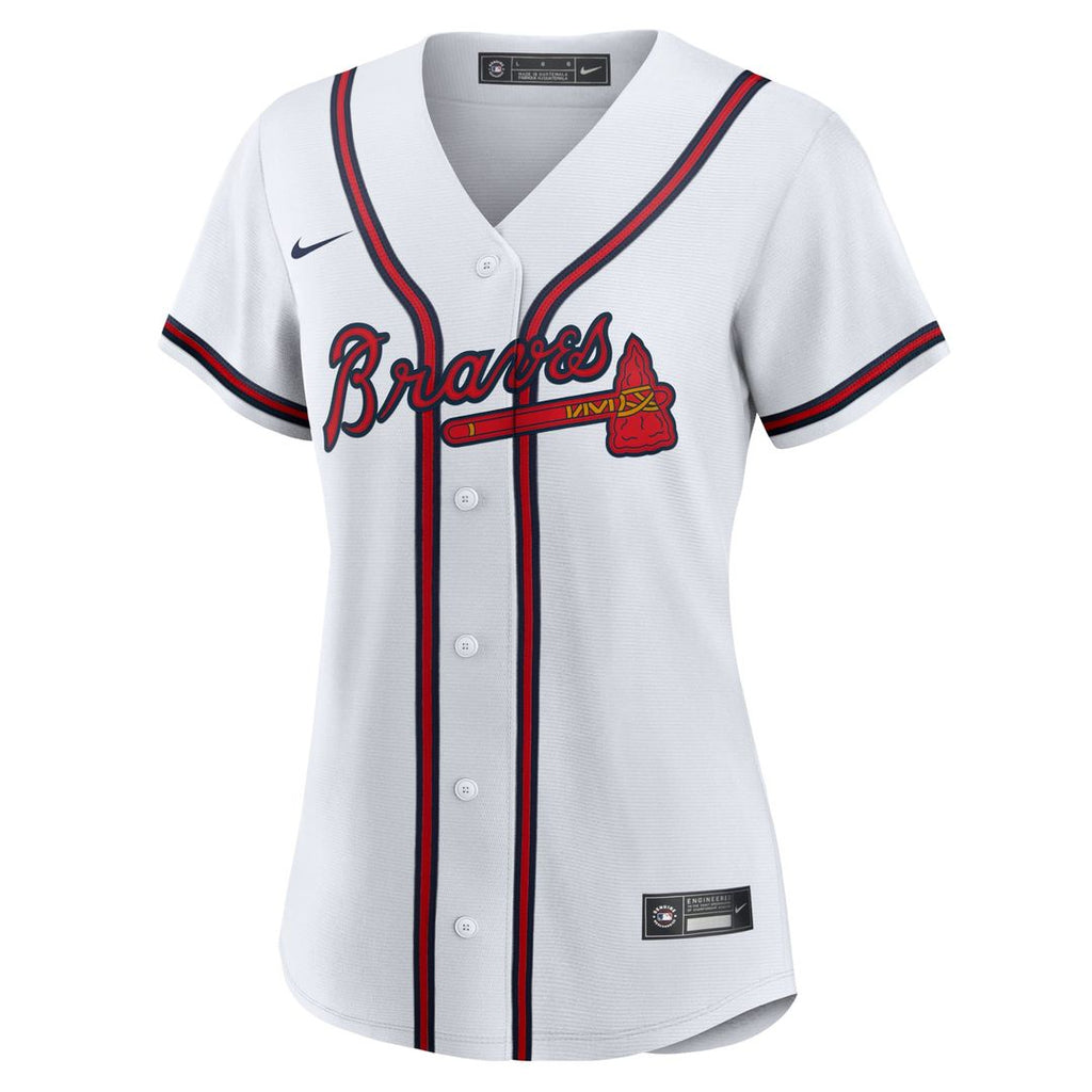 Atlanta Braves Matt Olson Women's Home Replica Jersey | White