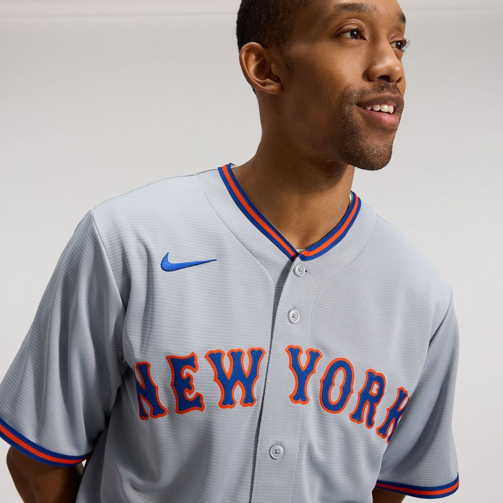 New York Mets Juan Soto Road Replica Jersey | Gray