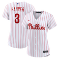 Philadelphia Phillies Bryce Harper Women's Home Replica Jersey | White