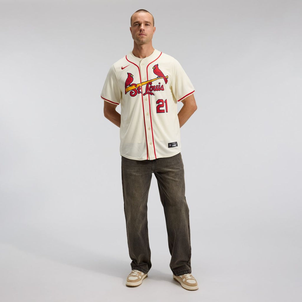 St. Louis Cardinals Lars Nootbaar Alternate 2 Limited Jersey | Cream