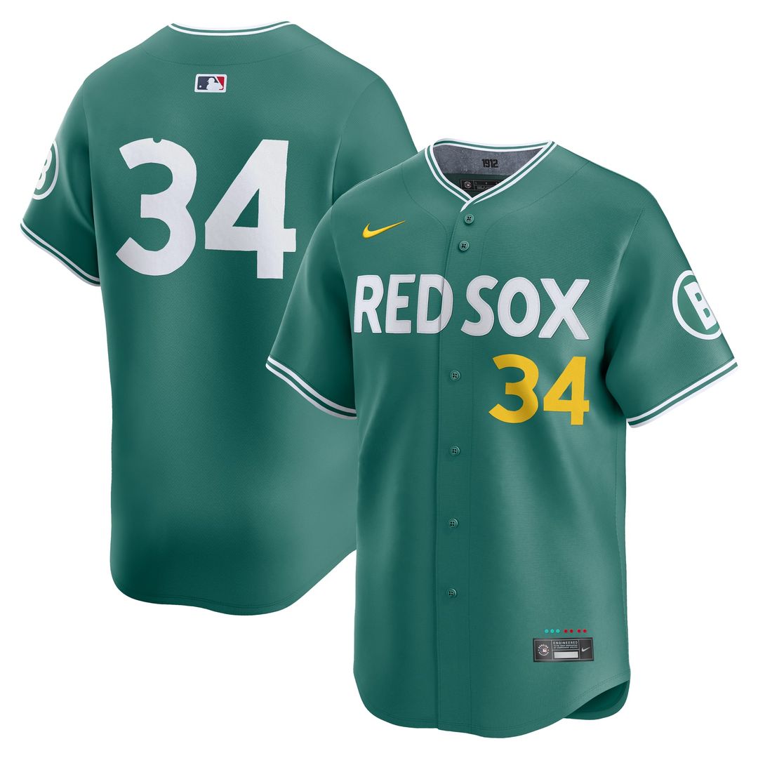Boston Red Sox David Ortiz 2025 City Connect Limited Retired Player Jersey | Green
