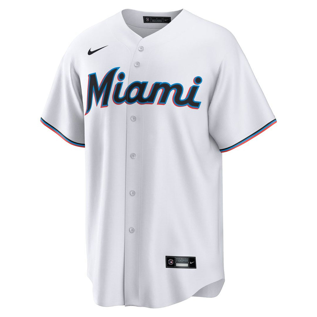 Miami Marlins Agustín Ramírez Home Replica Jersey | White