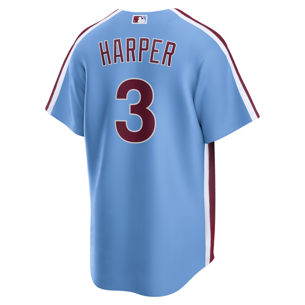 Philadelphia Phillies Bryce Harper Alternate Replica Jersey | Light Blue