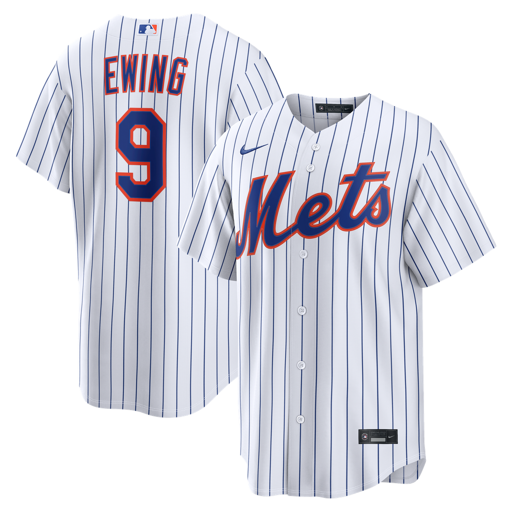 New York Mets AJ Ewing Home Replica Jersey | White