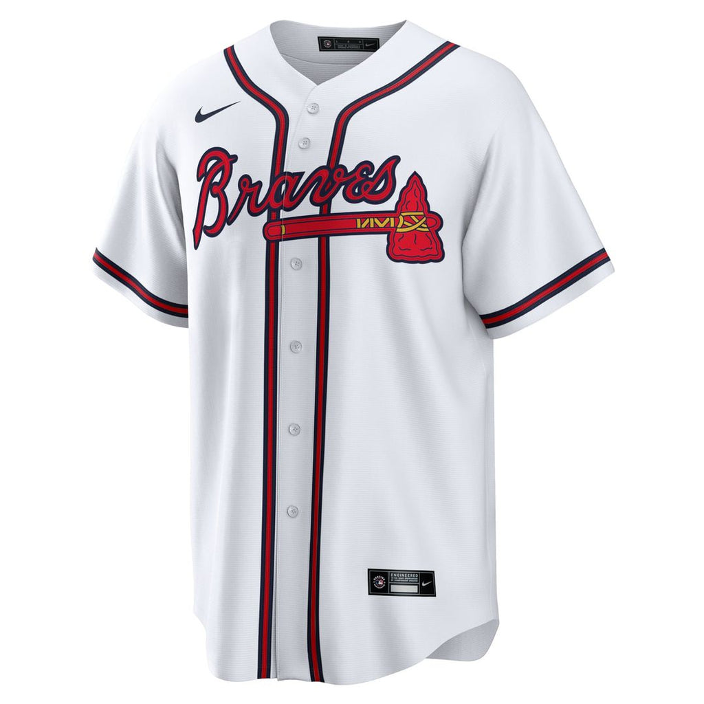 Atlanta Braves Matt Olson Home Replica Jersey | White