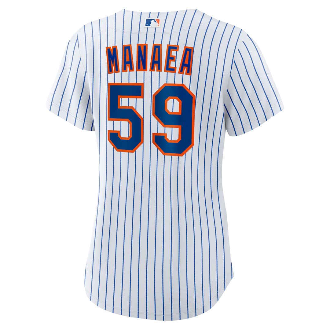 New York Mets Sean Manaea Women's Home Replica Jersey | White