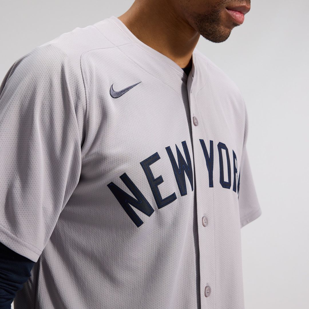 New York Yankees Aaron Judge Road Limited Jersey | Gray