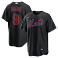 New York Mets Brandon Nimmo Alternate Replica Jersey | Black